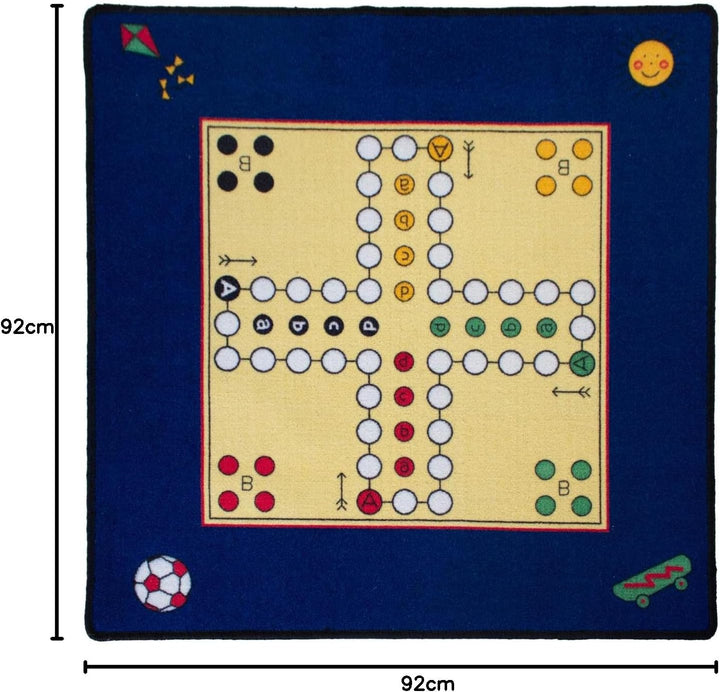 Spielteppich Mensch-ärgere-Dich-nicht