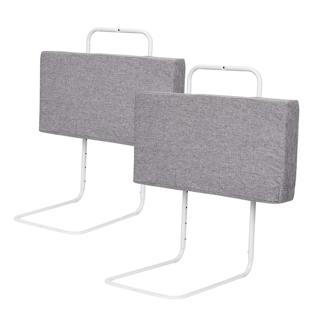 2X Bettgitter für Kinder 50 * 28cm, Bettschutzgitter 5-Loch Höhenverstellbar, Rausfallschutz Bett, K