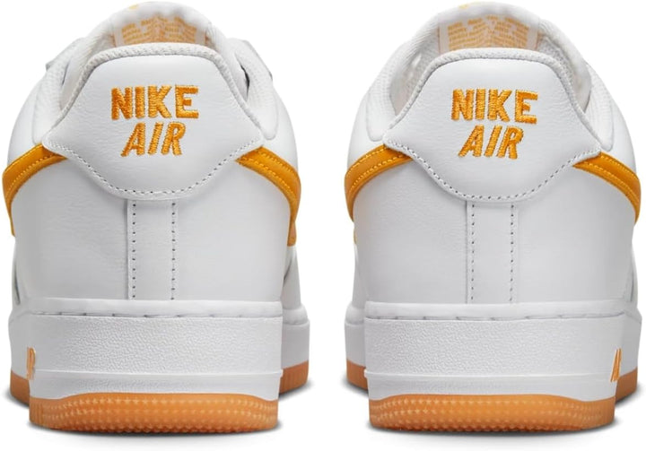 Nike Herren Air Huarache Run Prm Laufschuhe 40 EU White University Gold, 38.5 EU Weiss Orange