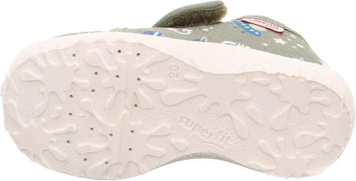 Superfit SPOTTY Hausschuhe 0-809250 Jungen 20 EU Hellgrün Mehrfarbig 7540, 20 EU Hellgrün Mehrf