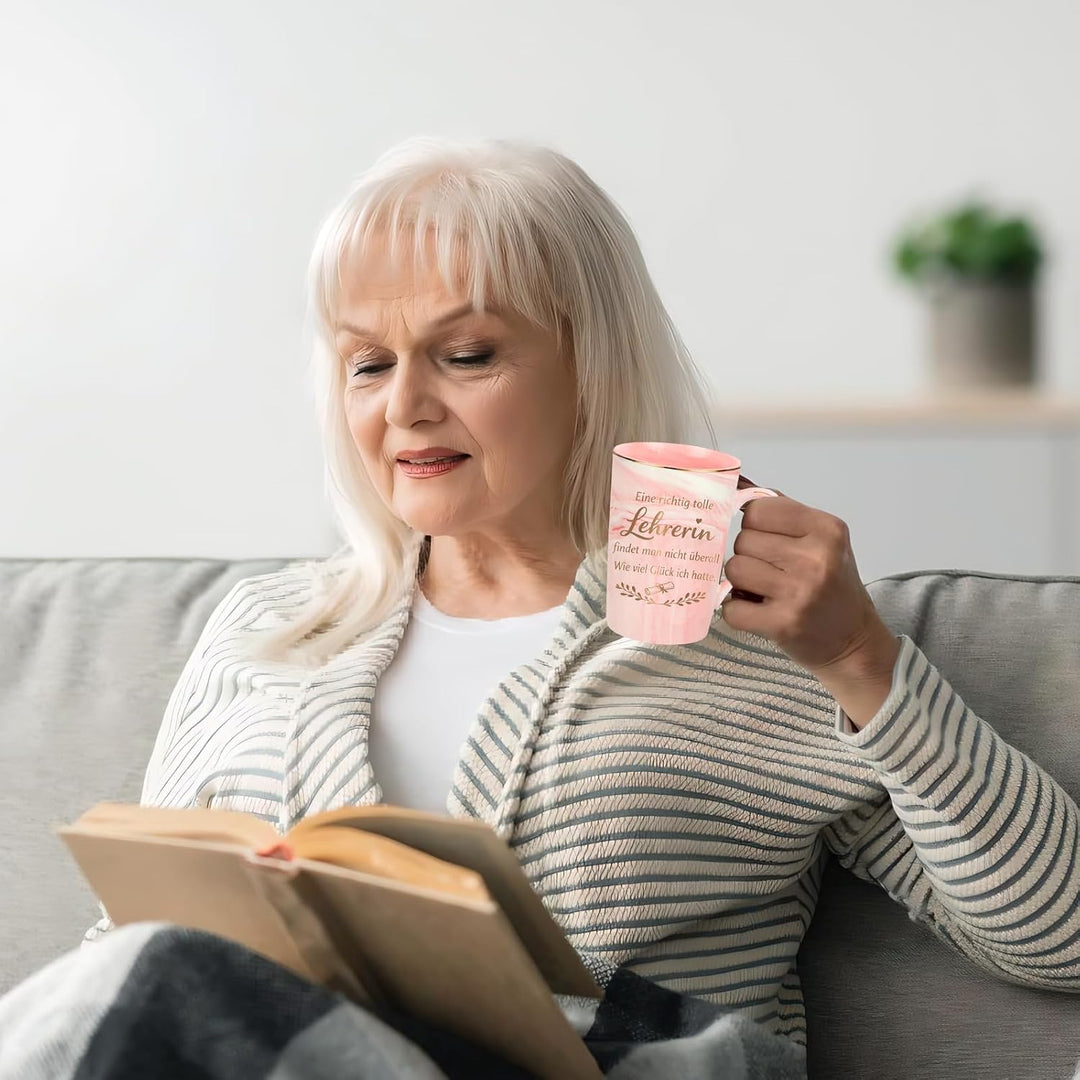 Lehrerin Geschenk Tasse, Abschiedsgeschenk Lehrerin, Geschenke für Lehrerin zum Abschied, Beste Lehr