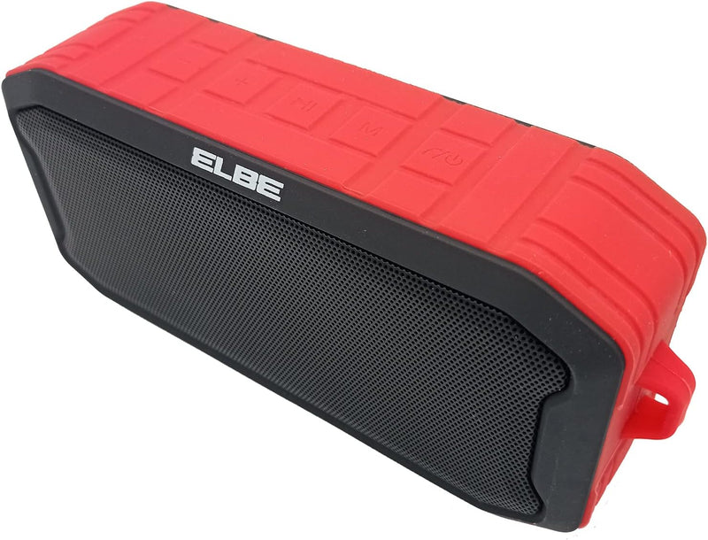 Elbe ALT-R15-TWS Bluetooth-Lautsprecher 5 W Rot Wasserschutz IPX7 TWS Paarung von Zwei Modellen für