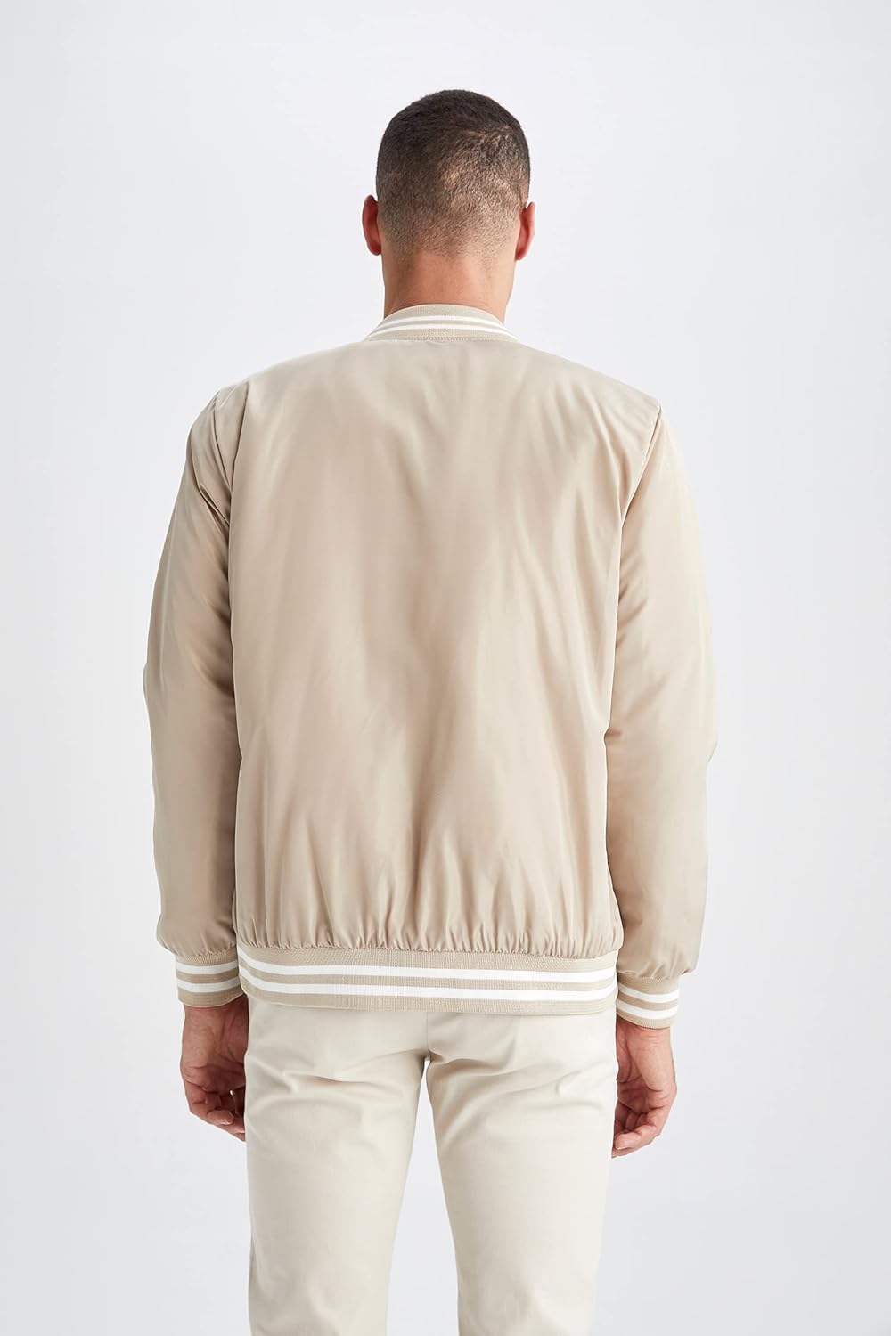 DeFacto Herren Jacket S Stone, S Stone