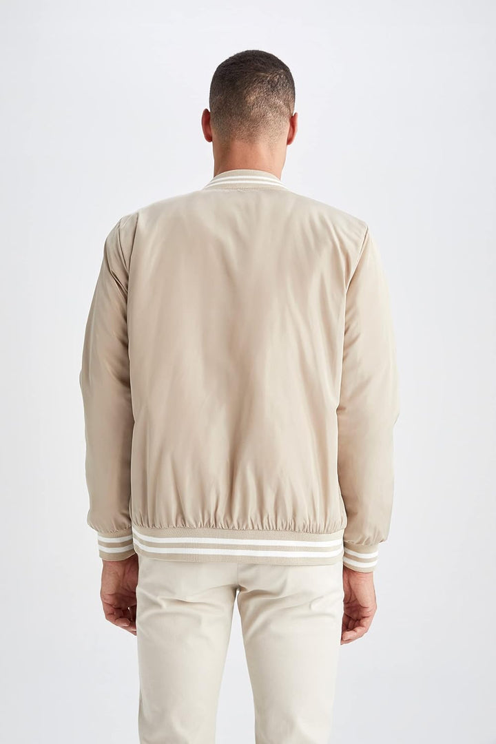 DeFacto Herren Jacket S Stone, S Stone