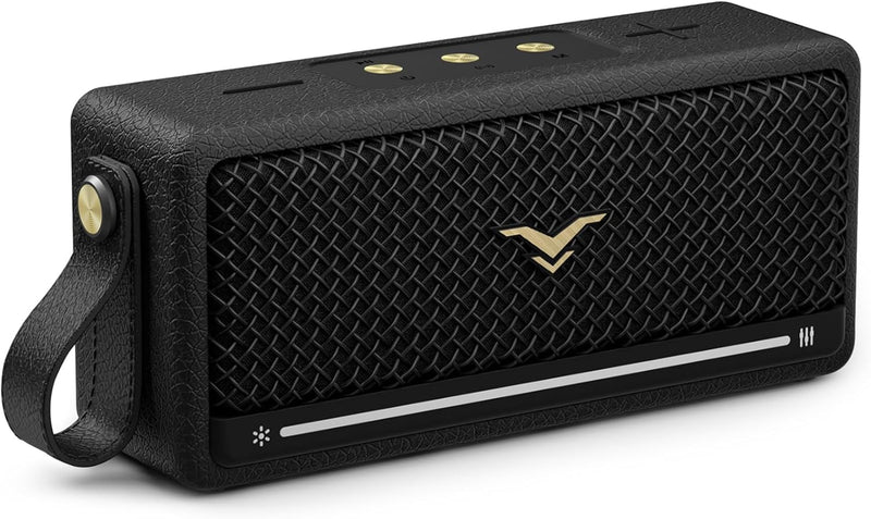 Tragbarer Bluetooth Lautsprecher, musikbox mit Licht, IPX7 Wasserdicht Bluetooth Box, 40W Starker St