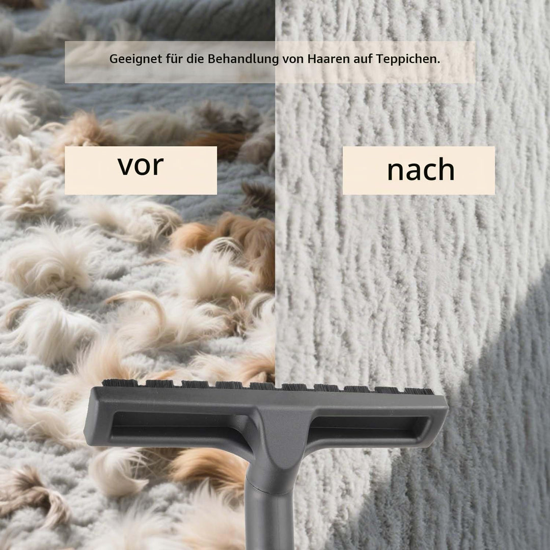 35mm Staubsauger Bürste Universal Bodendüse, für Kärcher, Bosch, Samsung, Metabo, Medion,Philips,Mie
