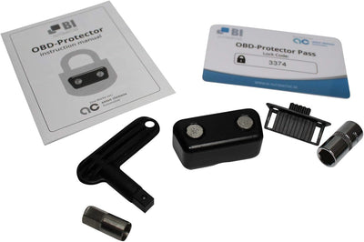 BI OBD Protector Diebstahlschutz Diebstahlsicherung Wegfahrsperre für OBD Buchse Abdeckung für OBD