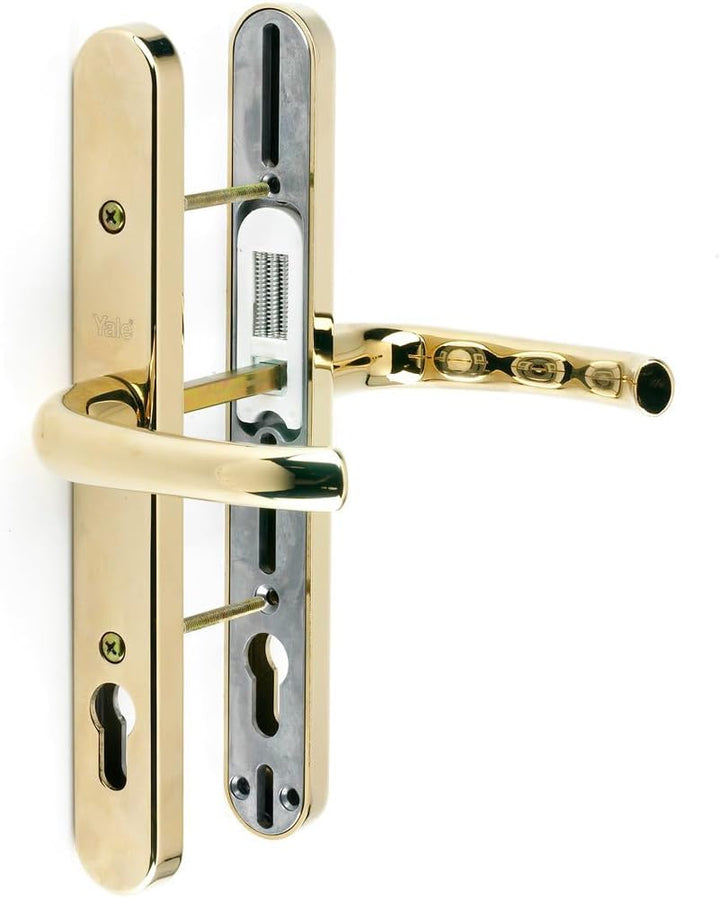 Yale P-PVC-RH-PGF Vordertürgriff, Standardsicherheit, 92 mm Mitte, einstellbare Befestigungspunkte,