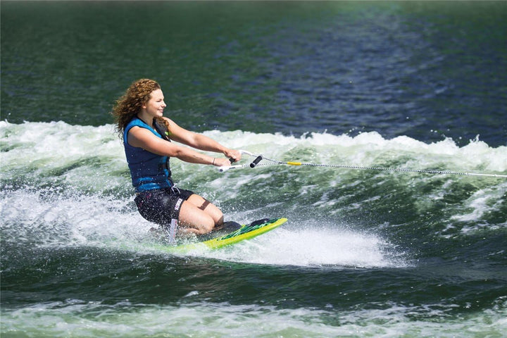 Jobe Slash Kneeboard Package Freestyle Board für Anfänger und Fortgeschrittene Green