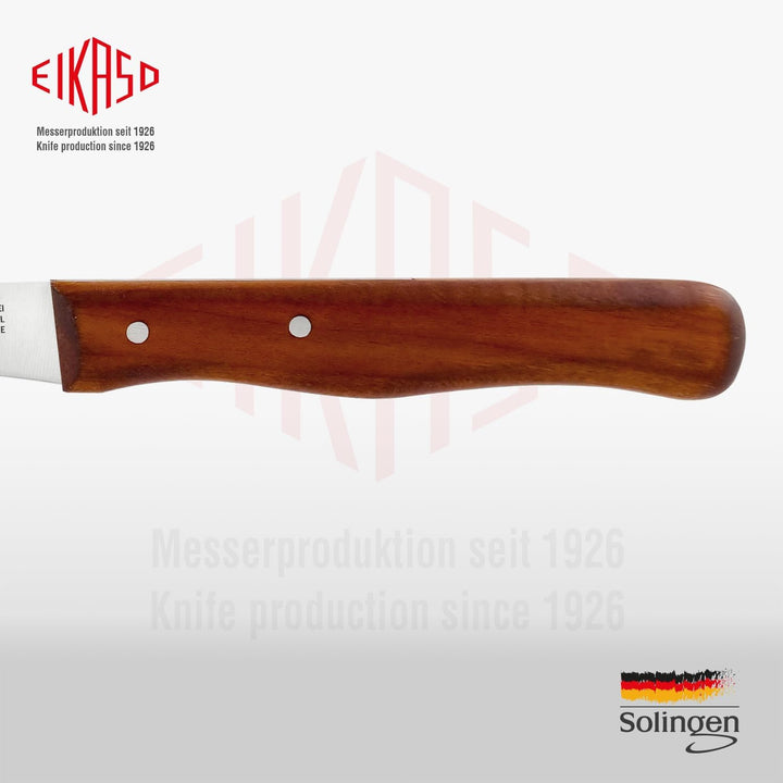 EIKASO Solingen Schälmesser Set 3teilig Profi Küchenmesser Gemüsemesser Obstmesser 6cm Klinge rostfr