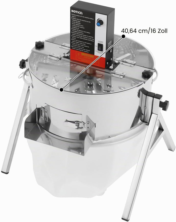 16-Zoll Elektrischer Knospenschneider 58W Zwei Antriebsmodi Multifunktional Erntemaschine Einstellba