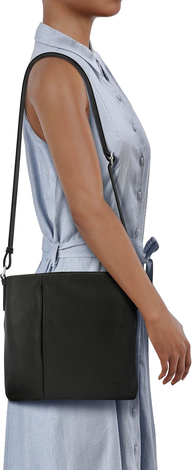 Picard Damen Schultertasche PURE aus Echtleder Mittel | mit Reissverschluss | Schultertasche | Allta