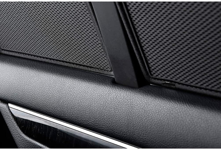Satz Car Shades (Hintertüren) kompatibel mit Skoda Fabia II Kombi 2007-2014 (2-teilig)