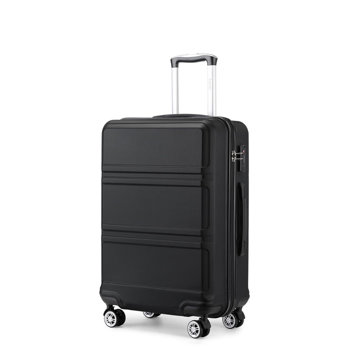 Kono Koffer Trolley Hartschale Handgepäck Zwillingsrollen Leichtgewicht ABS Kabinentrolley Reisekoff