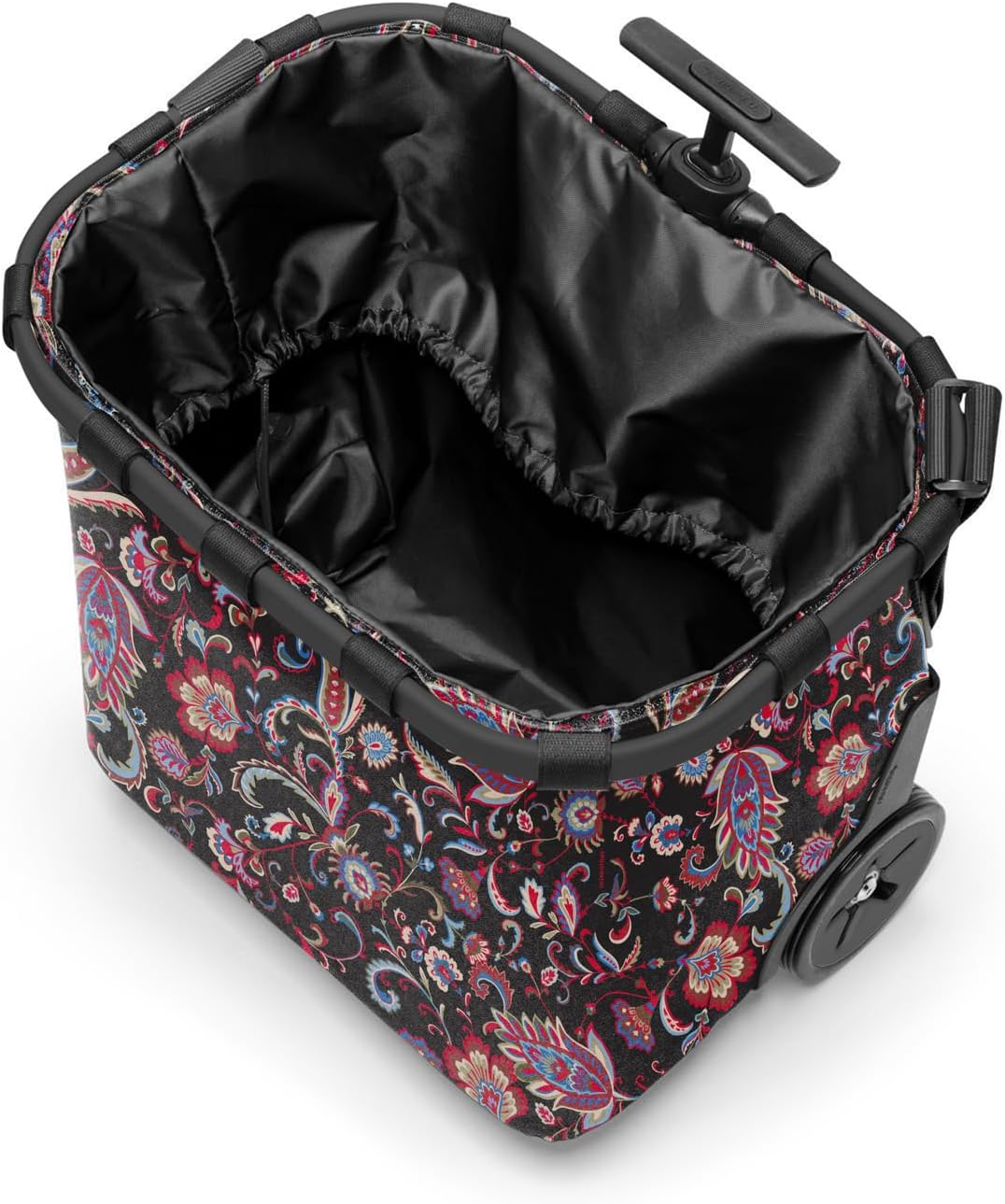 reisenthel carrycruiser Tragbarer Einkaufstrolley mit stabilem Aluminiumrahmen, Schultergurt und her