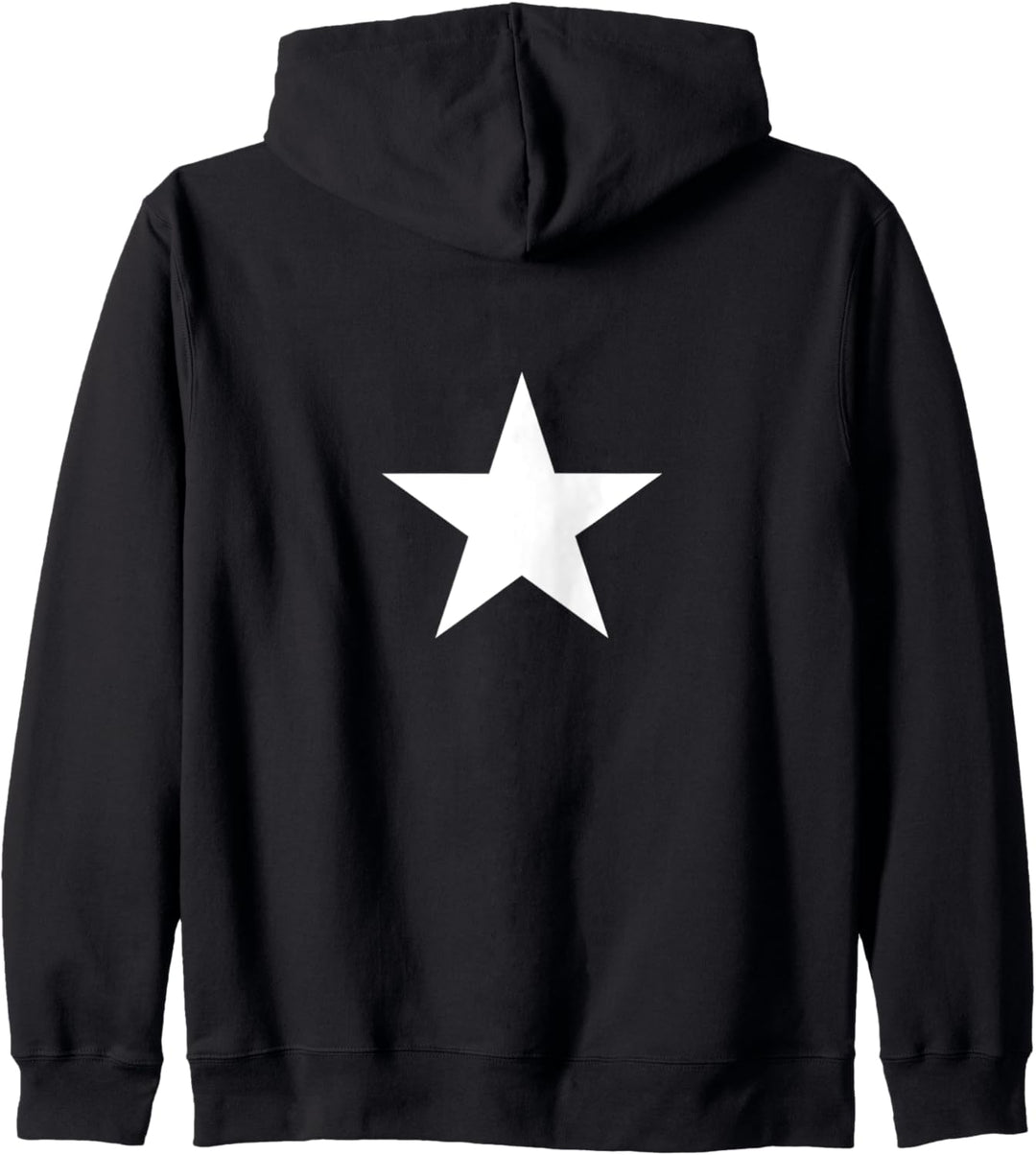 Wer ist cool und hat einen Stern auf dem Rücken Lustiges Kapuzenjacke
