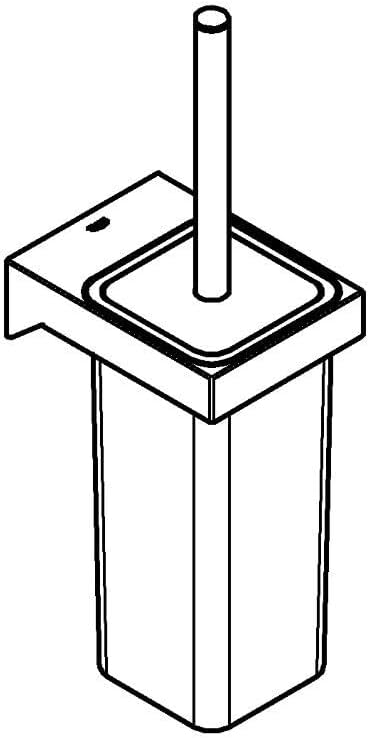 GROHE Selection Cube | Badaccessoires - Toilettenbürstengarnitur | 40857000