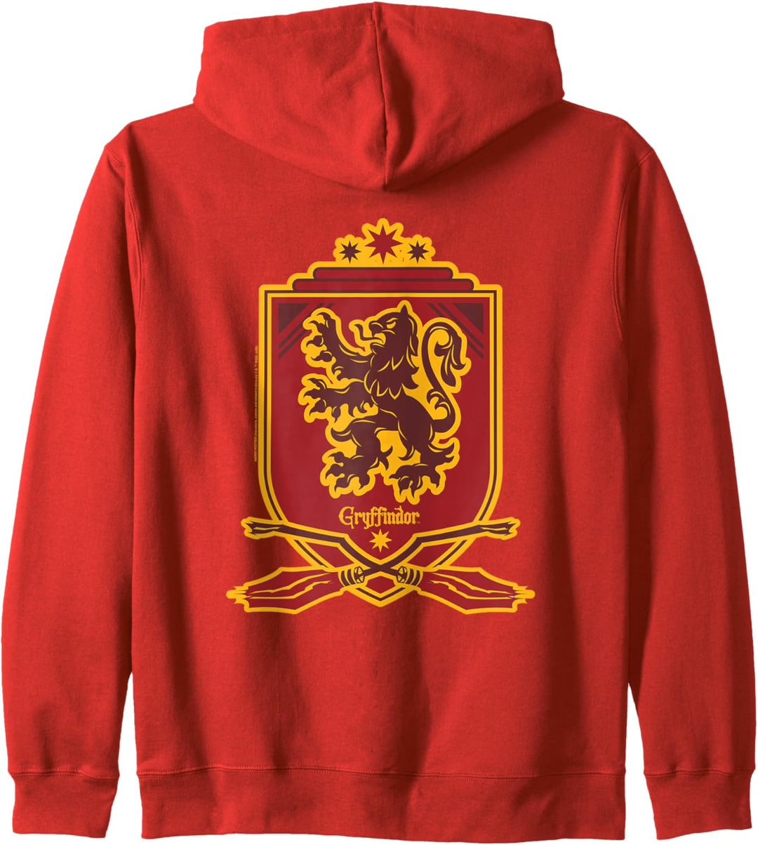 Harry Potter Gryffindor Broomstick Badger Logo Kapuzenjacke