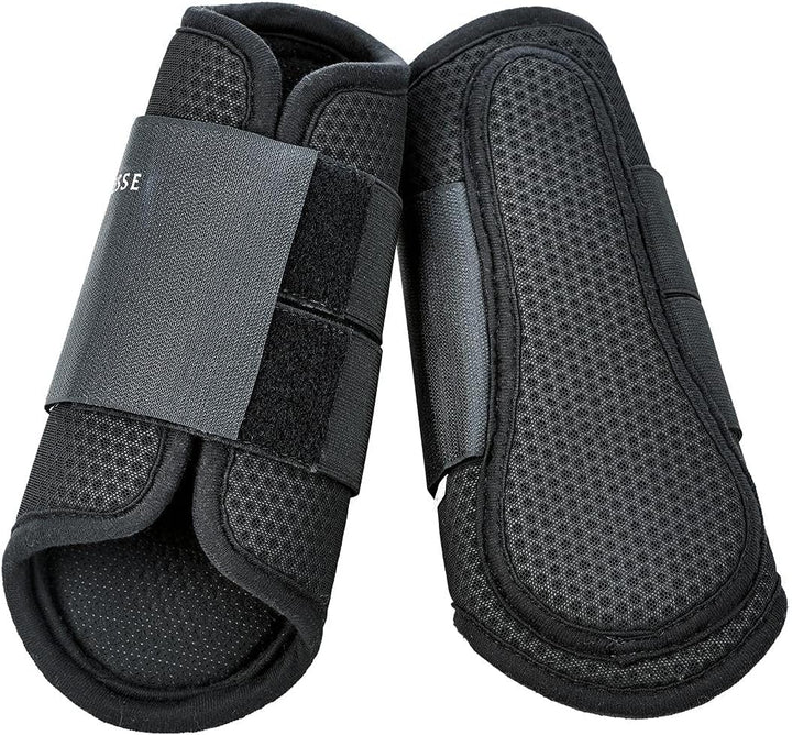 Busse Gamaschen ACTIVE MESH schwarz Doppel Klettverschluss pflegeleicht stabil Erwachsene. Gr. S, Er