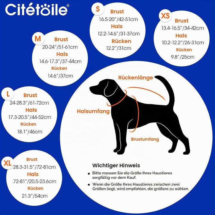 Wintermantel Hundemantel, Warme Winterjacken mit Fleece für Hunde,Hundejacke Hundekleidung Hundepull