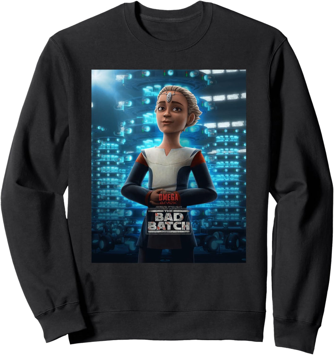 Star Wars: The Bad Batch Omega Poster Sweatshirt