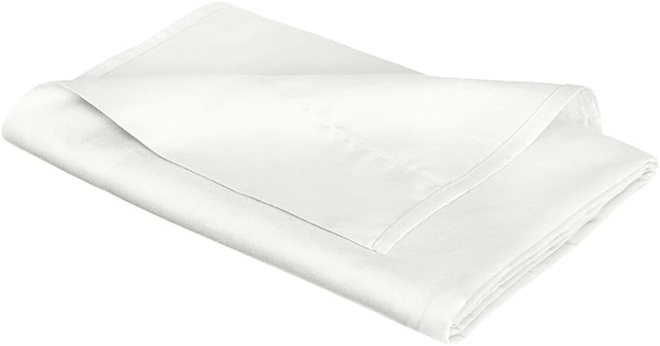 fleuresse L Uni-Colours-Bettlaken, Mako-Satin, NaturWeiss, 220 x 260