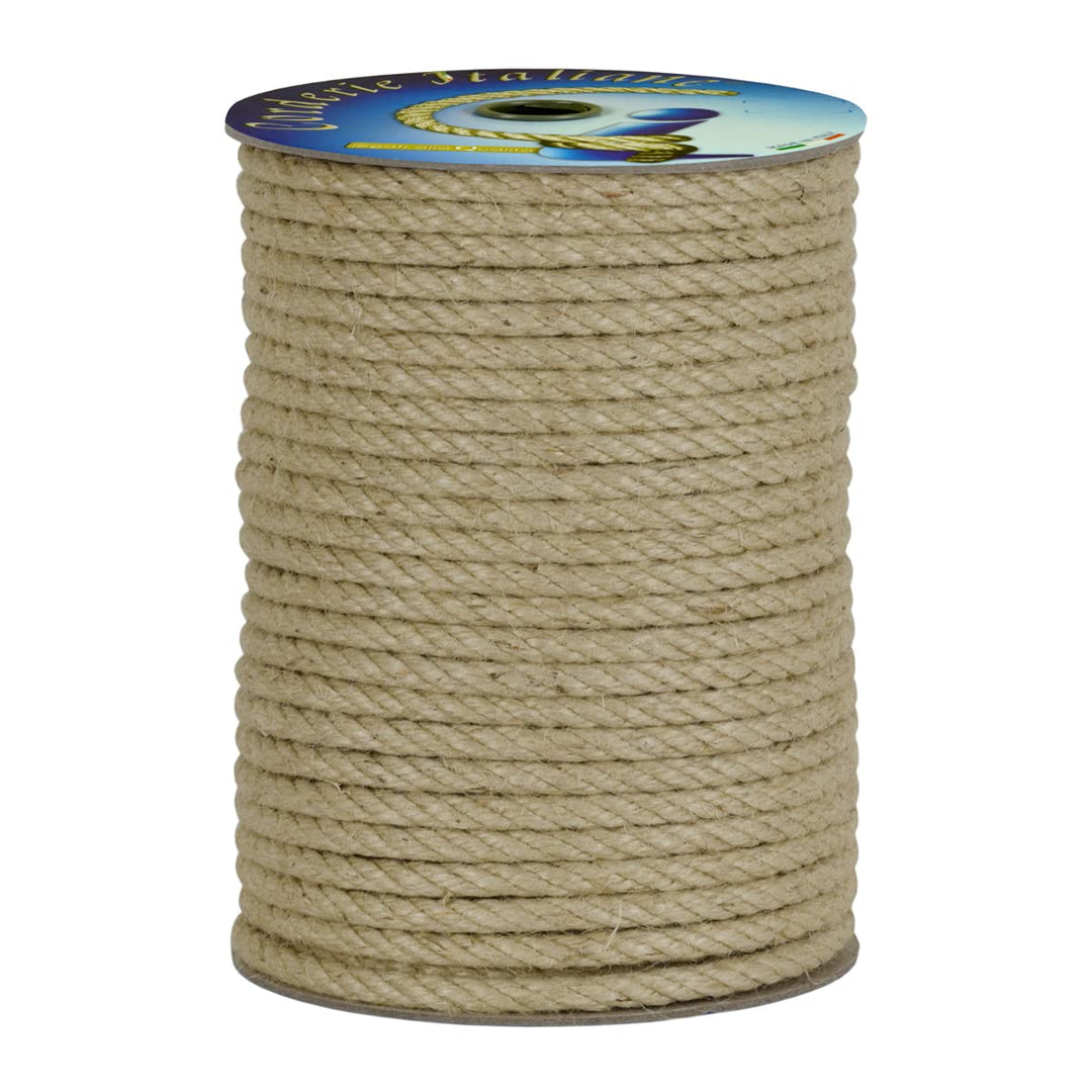 Corderie Italiane 006043942 Juteseil, 12 mm, 30 m