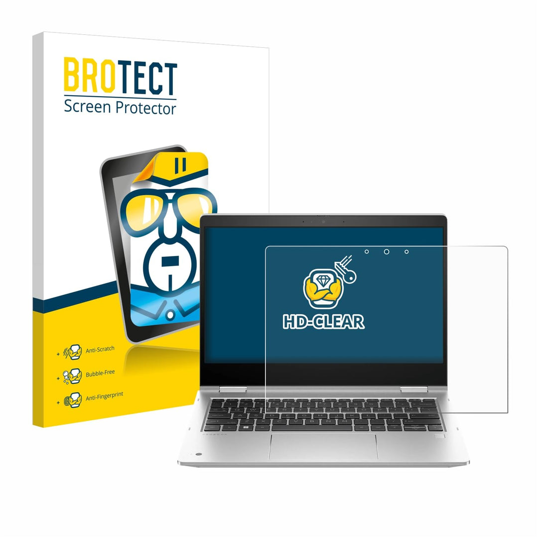 BROTECT Schutzfolie für HP ProBook x360 435 G10 | Transparenter Displayschutz Made in Germany, Klare