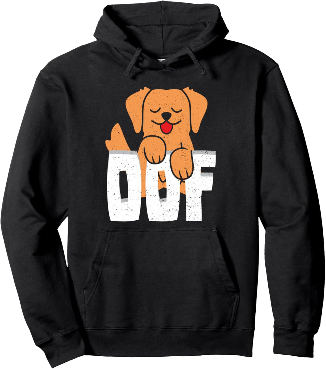 Golden Retriever: Golden Retriever Oof - Hunde Sprüche Pullover Hoodie