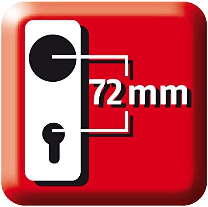 ABUS Einsteckschloss TKZ40, edelstahl, 45551