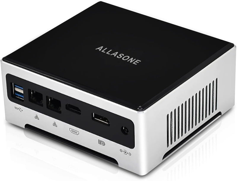 ALLASONE Mini PC Windows 11 Core i7-1165G7, Mini Computer 16GB DDR4 RAM 512GB M.2 NVME SSD, Micro PC