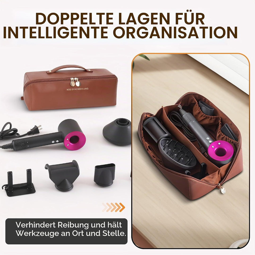 Reise-Aufbewahrungstasche für Dyson Airwrap Styler/Shark Flexstyle, Tragbare Reisen Lagerung Tasche,