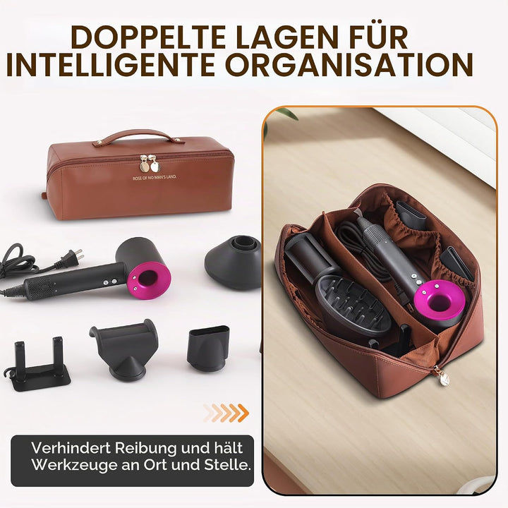 Reise-Aufbewahrungstasche für Dyson Airwrap Styler/Shark Flexstyle, Tragbare Reisen Lagerung Tasche,
