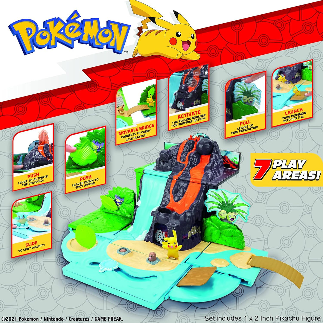 POKÉMON CARRY CASE VOLCANO PLAYSET Carry 'N' Go Volcano, Carry 'N' Go Volcano