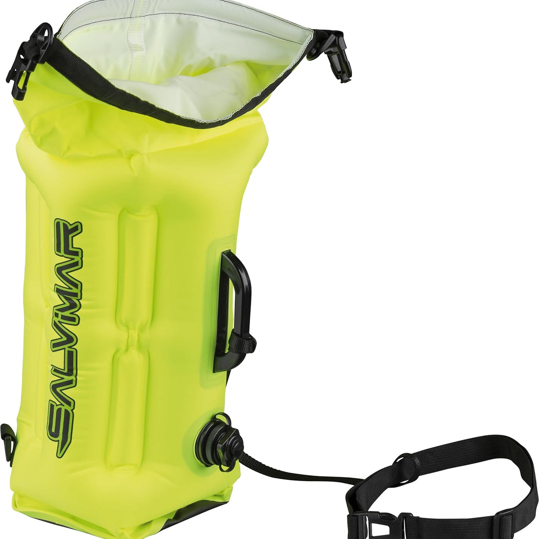 SALVIMAR Unisex – Erwachsene Swimmy Safe Bag Schwimmen boje 62 cm neongelb, 62 cm neongelb