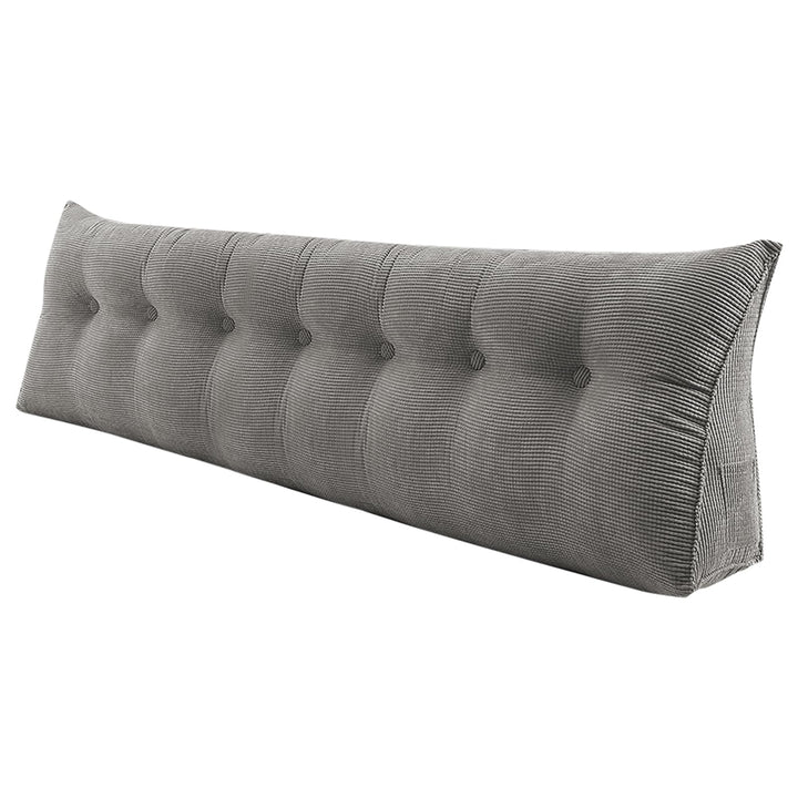 OHMG 120/140/160/180/200 cm Lesekissen für Bett, Rückenkissen, Sofakissen, dreieckiges Kopfteil, Sof
