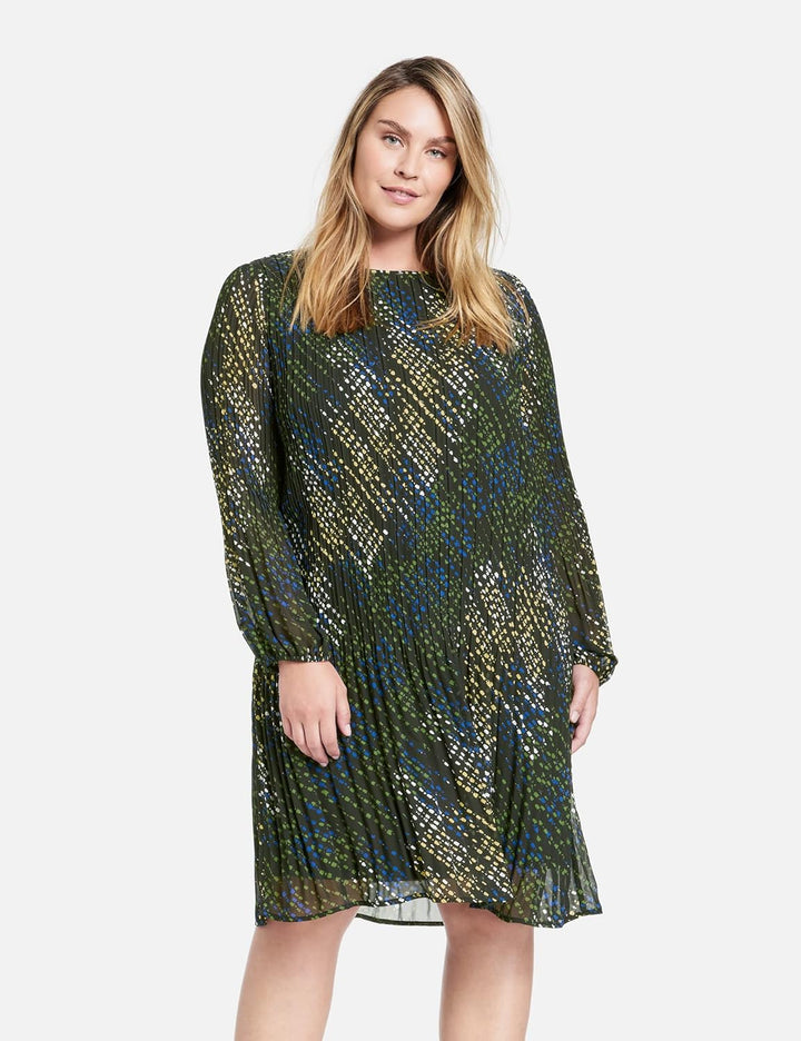 Samoon Damen Kleid Gewebe, 42