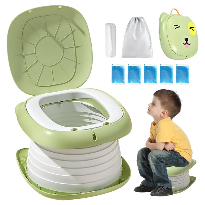 Toilettensitz, Toilettensitz Für Junge und Mädchen, Tragbares Klapptöpfchen, Klapptoilette Falttoile