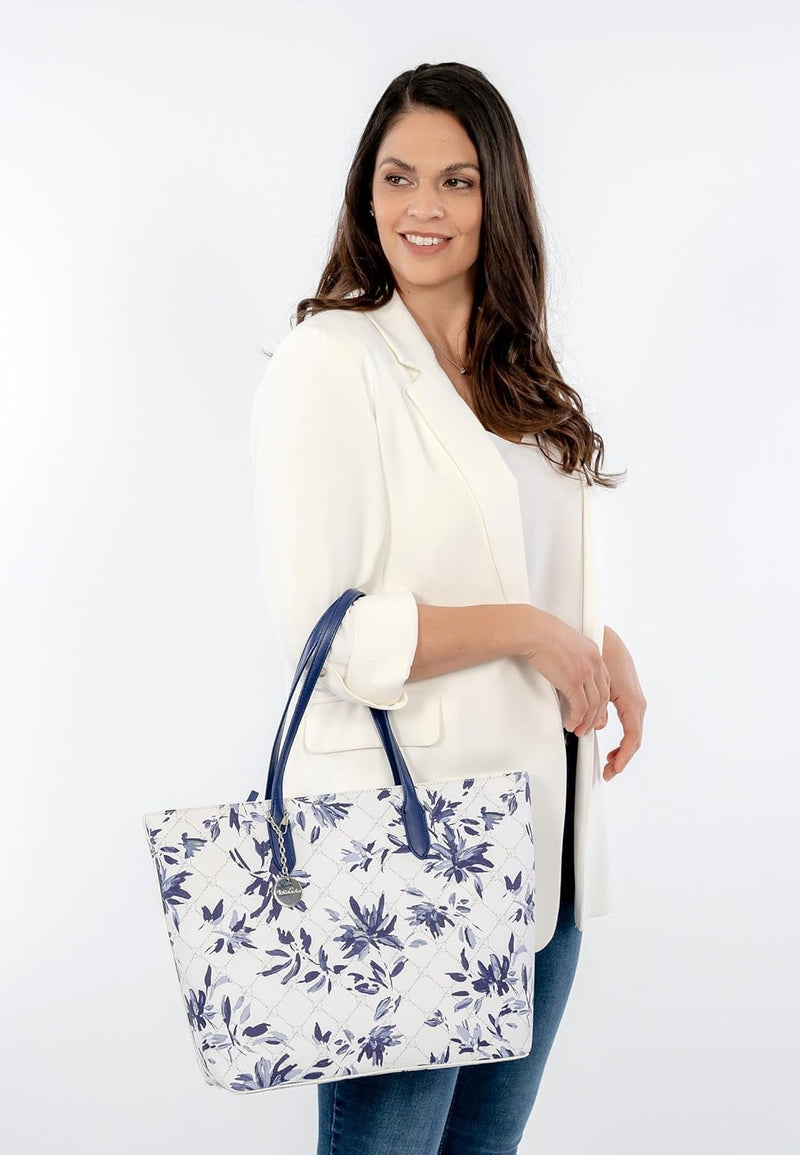 Tamaris Shopper Anastasia Flower 32414 Damen Handtaschen Floral flower 988 Einheitsgrösse, Einheitsg