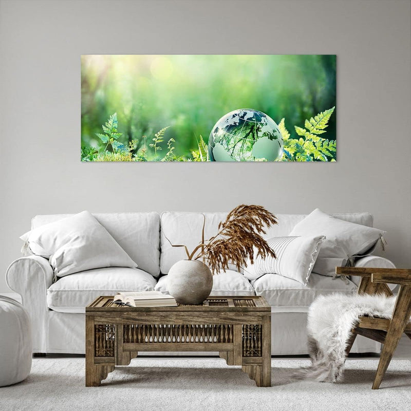 Wandbilder Dekoration Wohnzimmer natur natur Panorama Bilder auf Leinwand 120x50cm Leinwandbild mit