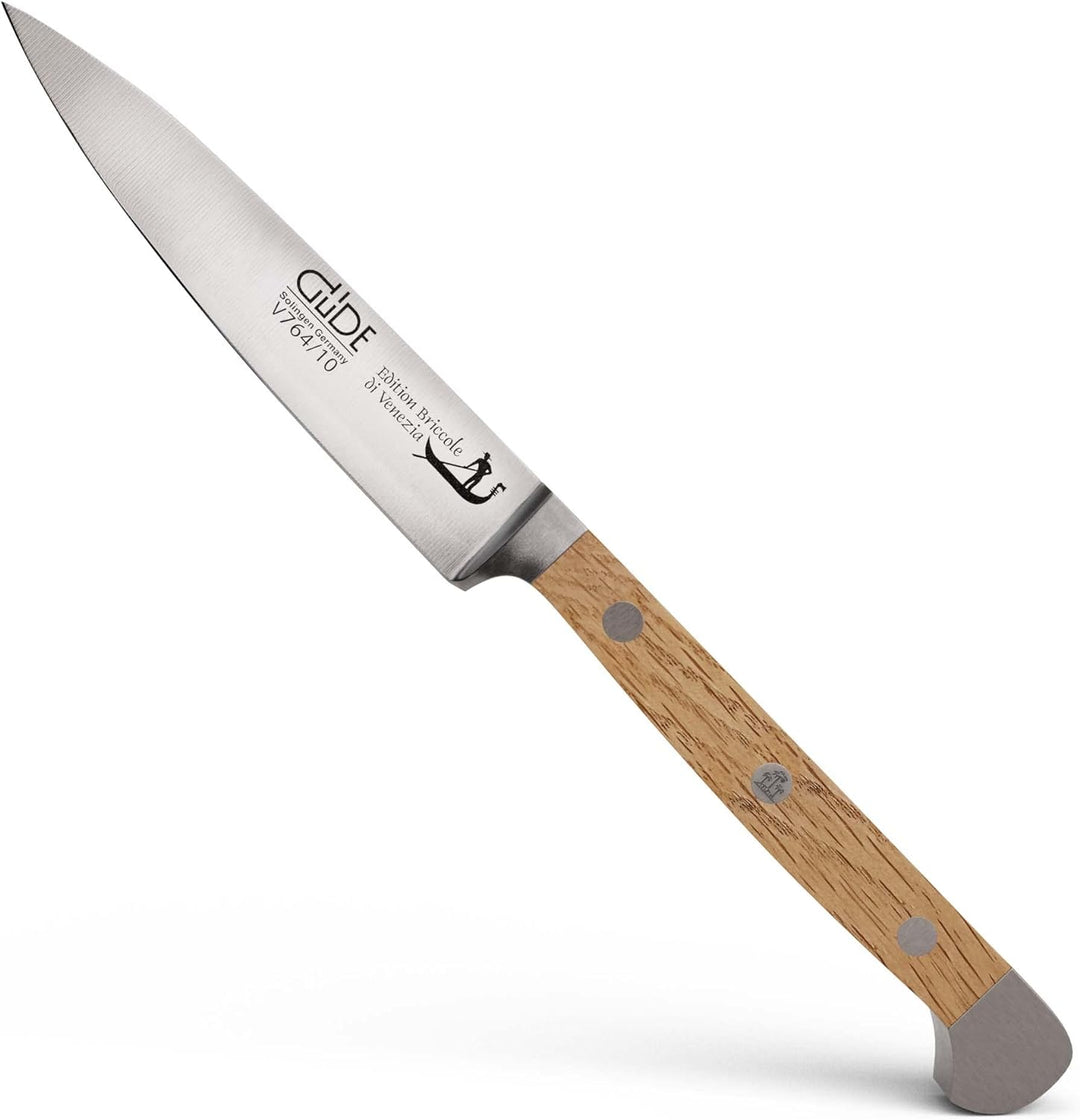 GÜDE Solingen - Spickmesser geschmiedet, 10 cm, Briccole, ALPHA BRICCOLE DI VENEZIA, Office Messer,