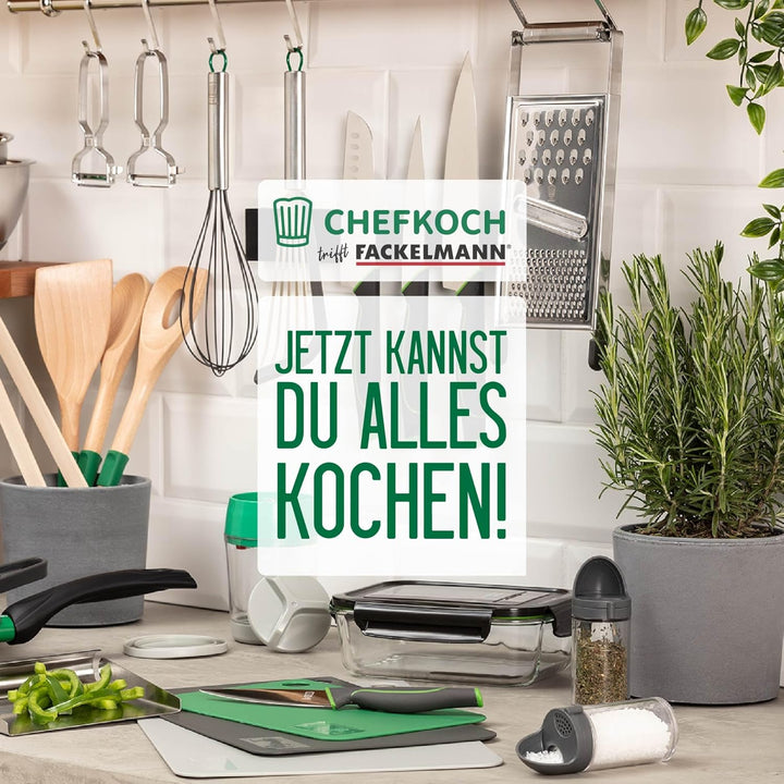 Chefkoch 2-in-1 Gewürzstreuer mit Dosiermass: Einfaches Abmessen & Hinzufügen von Gewürzen – 24er Se