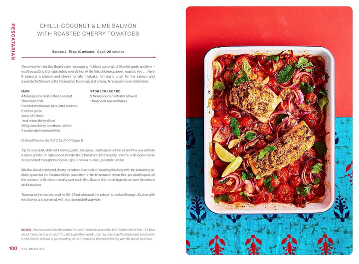 India Express: easy & delicious one-tin and one-pan vegan, vegetarian & pescatarian recipes – by the