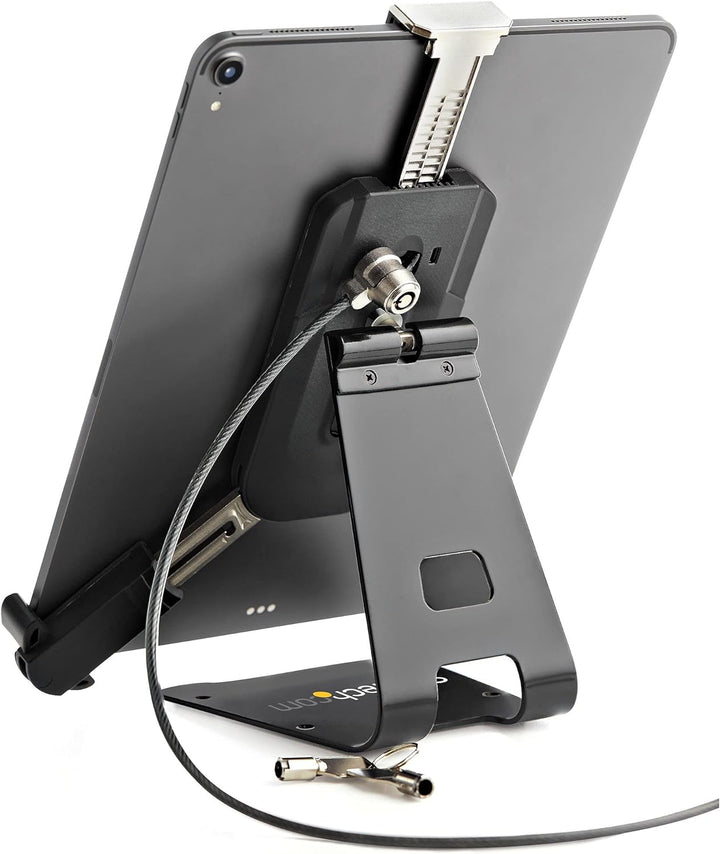 StarTech.com Sichere Tablet-Halterung mit K-Slot-Kabelschloss - iPad Ständer für 7,9-13 Zoll Tablets
