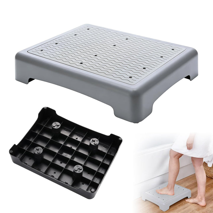 Trittstufe Indoor & Outdoor, 44 x 34 x 9.5 cm Tragbare One Step Hocker Bis 200 Kg Einstiegshilfe Dus