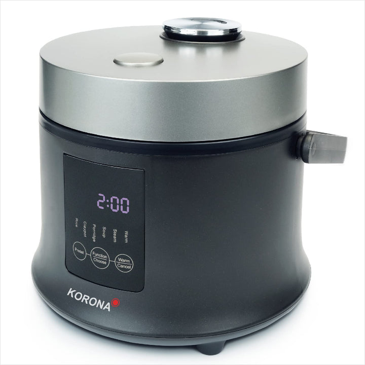 Korona 58011 Digitaler Reiskocher und Dampfgarer mit Warmhaltefunktion | Kochtopf herausnehmbar | LE