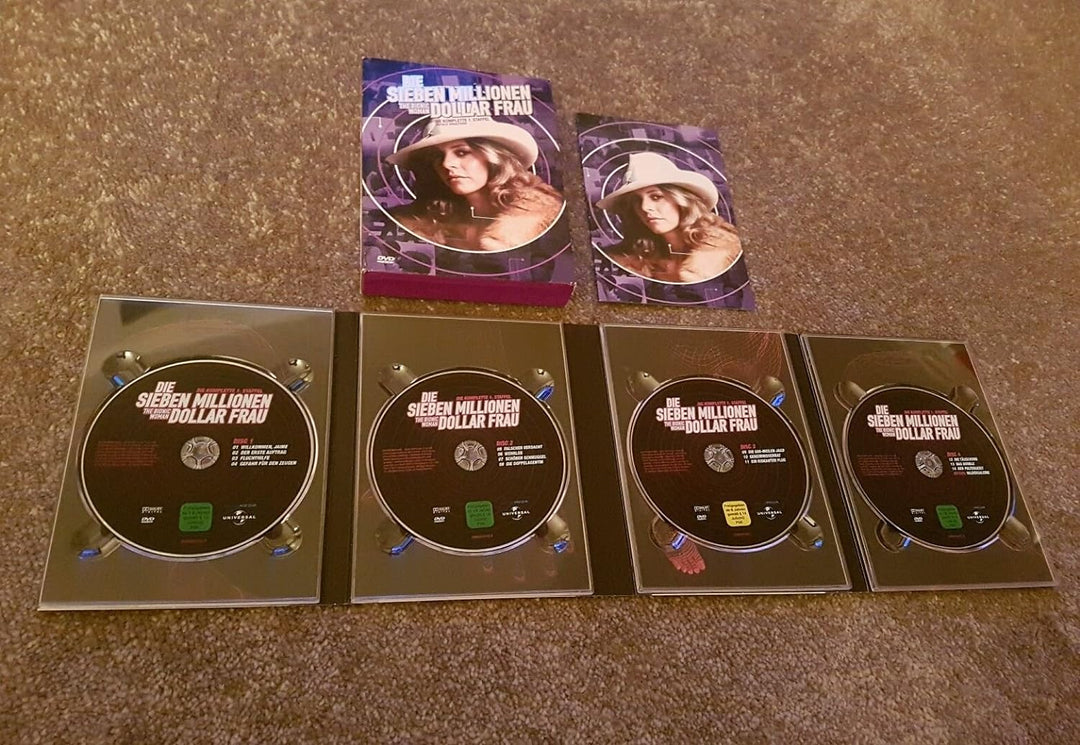 Die sieben Millionen Dollar Frau - Staffel 1 [4 DVDs], DVD