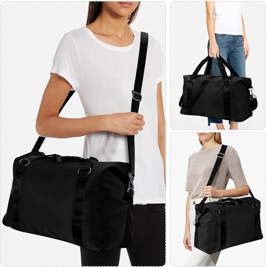 HAWEE Reisetasche Herren Gross Weekender Sporttasche Damen Wasserdicht Gym Bag Leichte Handgepäck Ta