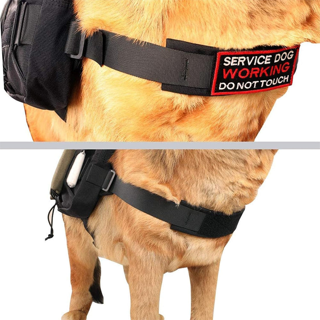 EXCELLENT ELITE SPANKER Dog Pack Hound Hundesatteltasche Rucksack für Reisen Camping Wandern mittler