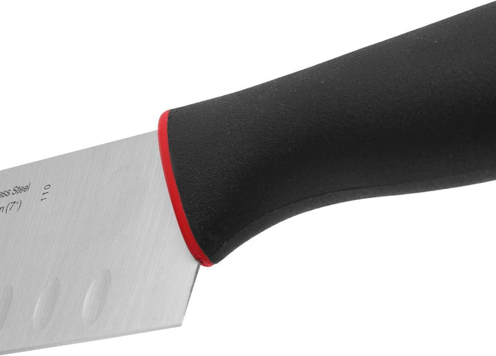 Arcos Serie Duo - Santoku Messer Messer Asiatischer Art- Klinge Nitrum Edelstahl 180 mm - HandGriff